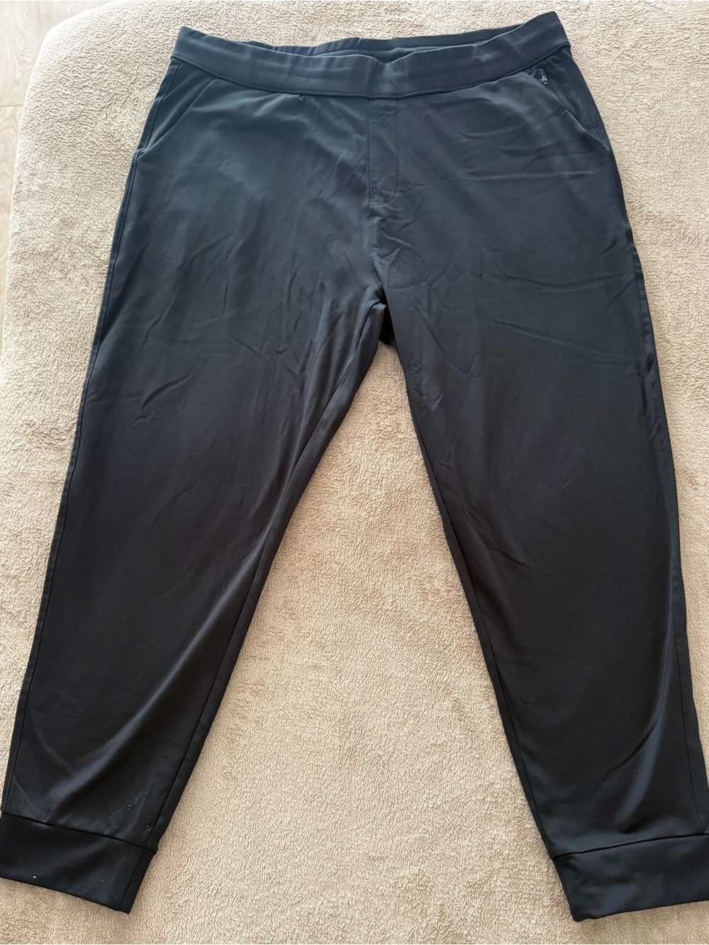 Men's Black Active Jogger Pants